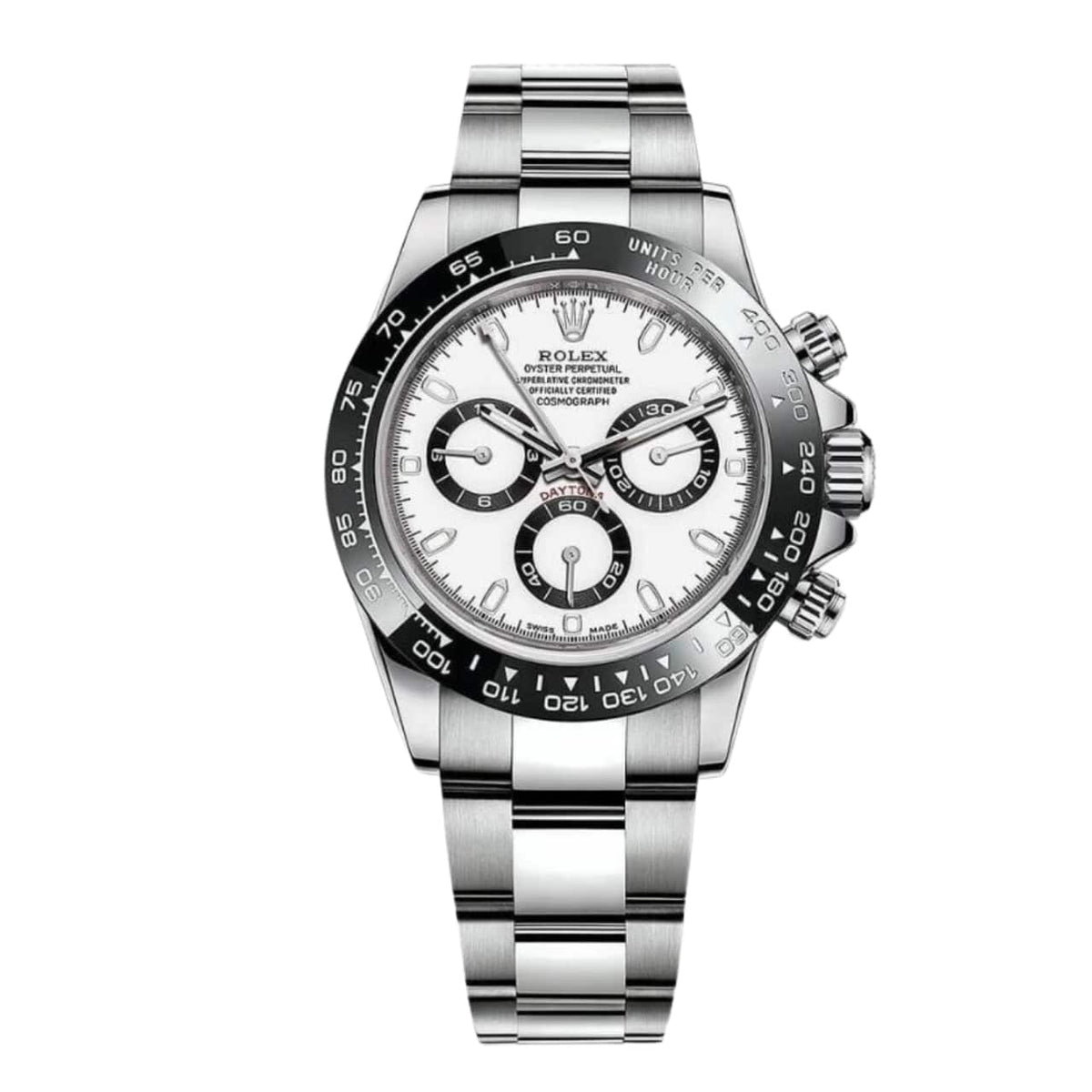 Rolex Cosmograph Daytona Silver White 40Mm 0001