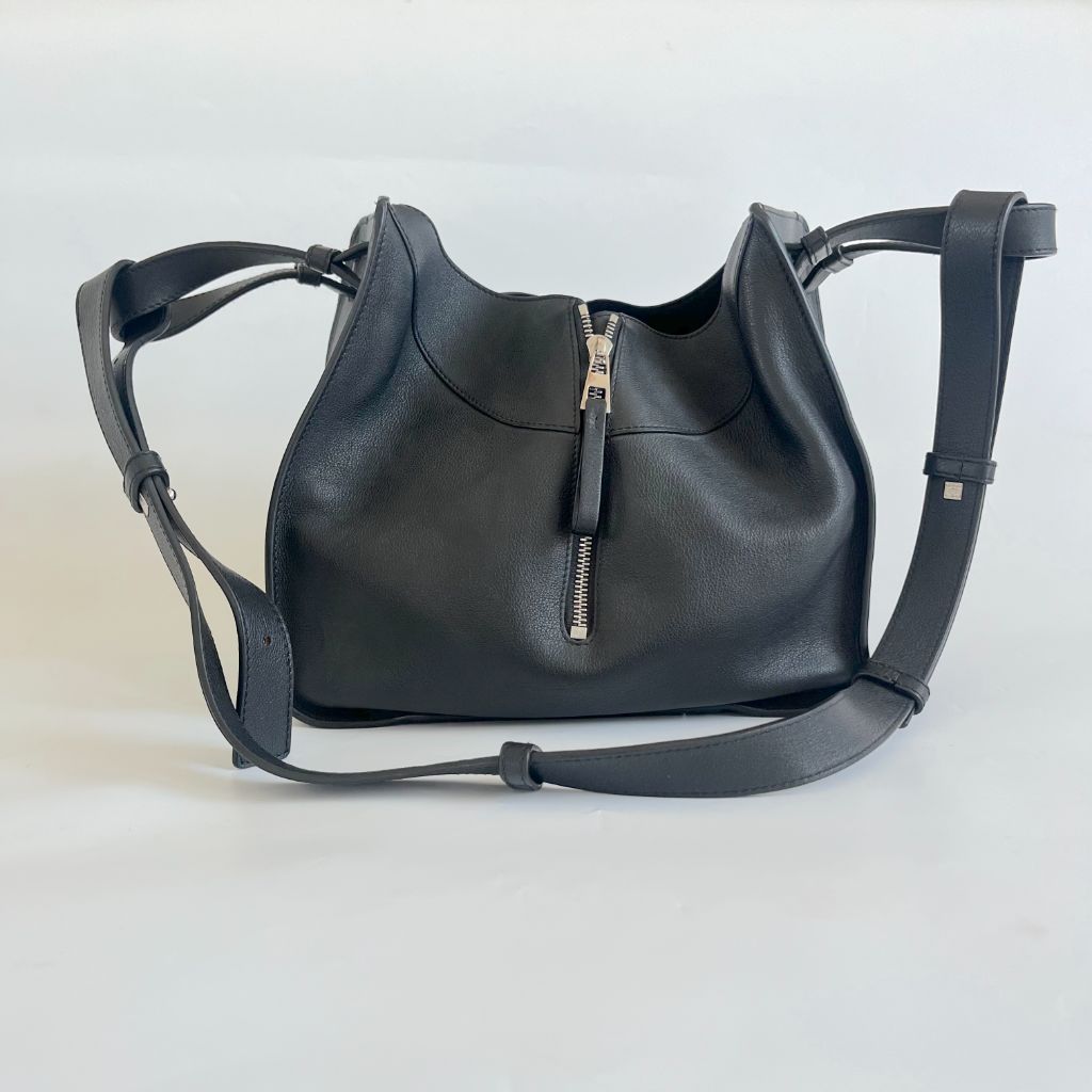 Loewe Hammock small textured-leather shoulder bag