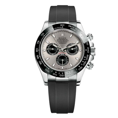 Rolex Cosmograph Daytona Silver Oysterflex 40Mm