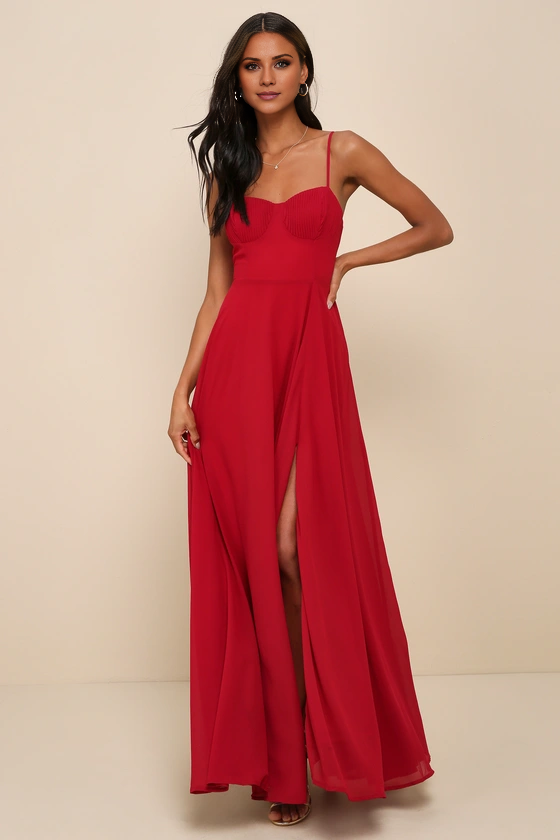 square neckline off shoulder sleeveless thin shoulder strap backless side split and floor length evening dress