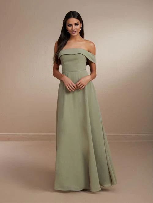 off shoulder collar sleeveless backless and floor length evening dress