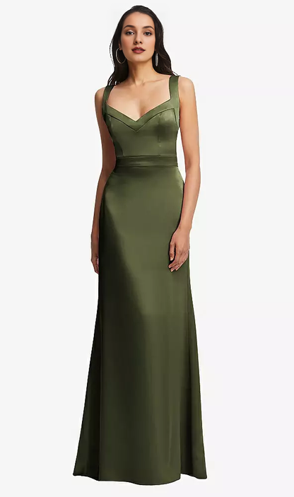 Frame tight corset backless A-line and floor length Prom dress