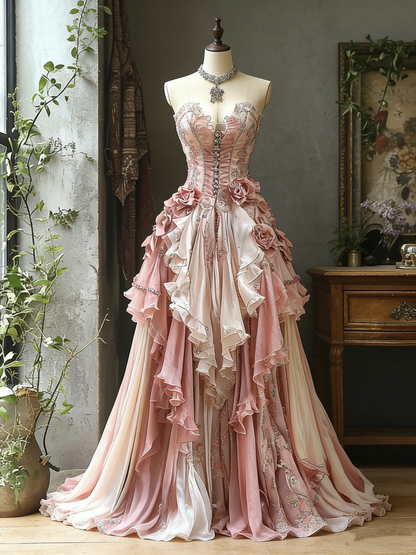 New Fashionable Retro Formal Ball Gown/Princess Dress gh6522