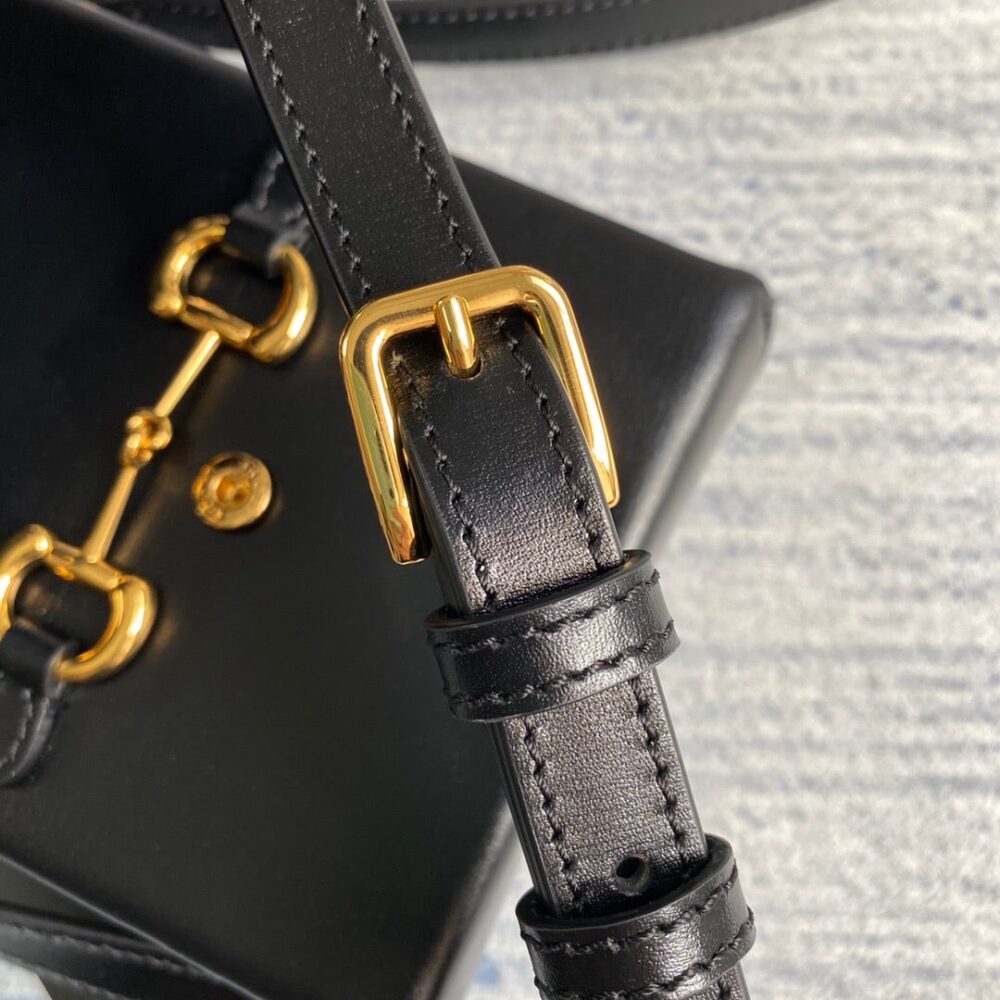 Gucci Horsebit 1955 Mini Bag Black 17Cm 625615 0YK0G 1000
