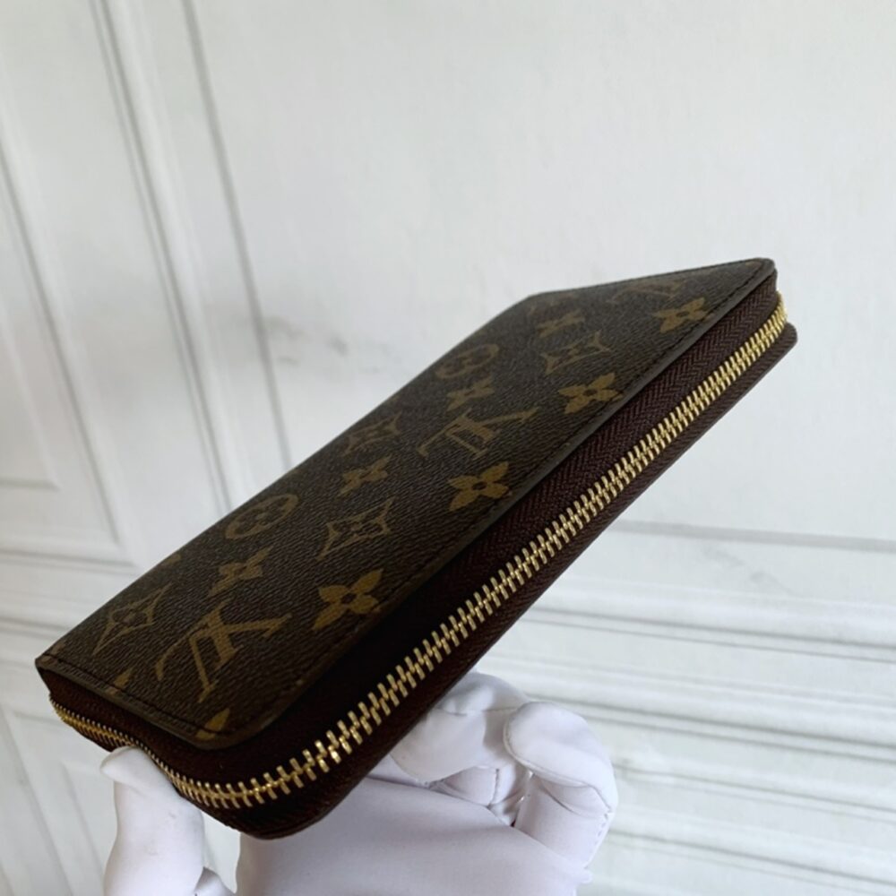 Louis Vuitton Monogram Long Zippy Wallet Brown 19Cm M42616