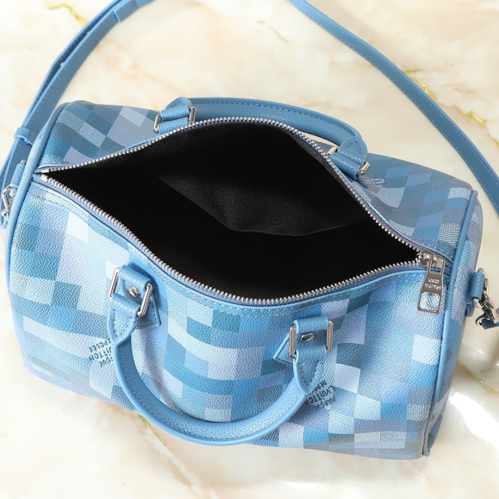 Louis Vuitton Speedy 30 Bandoulière Blue 34Cm M28978