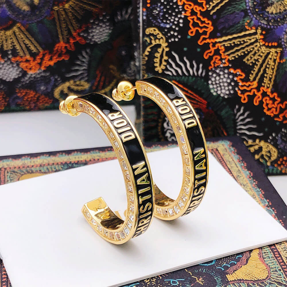 DIOR Code Earrings