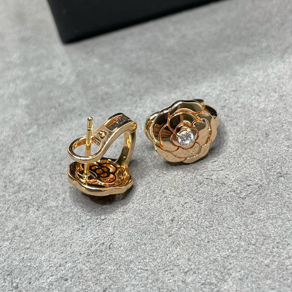 CHANEL BOUTON  EARRINGS