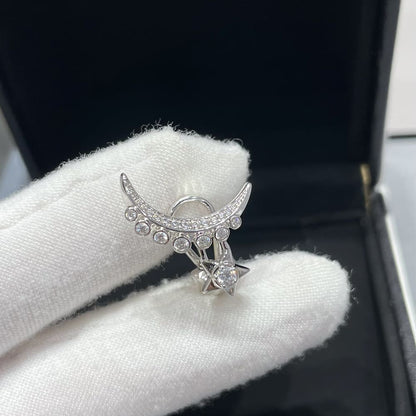 CHANEL LUNE DE CHANEL SINGLE CLIP EARRINGS