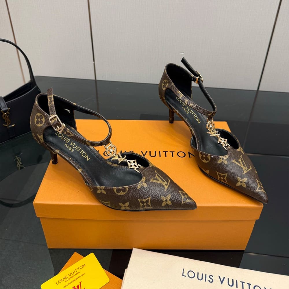 LV Ankle Strap Pumps