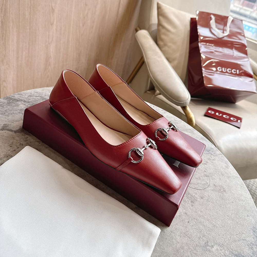 GUCCI Women’s Vittoria ballerina