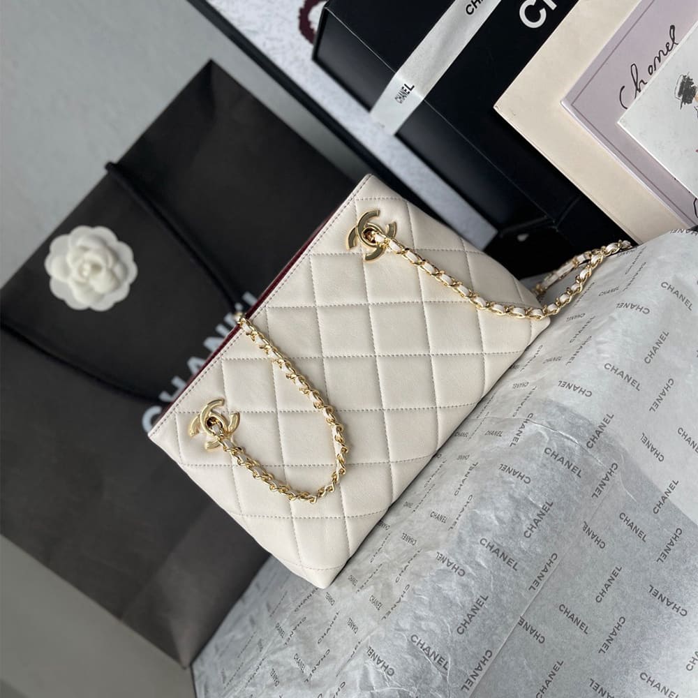 CHANEL Small Shopping Bag(HIGH-END GRADE)