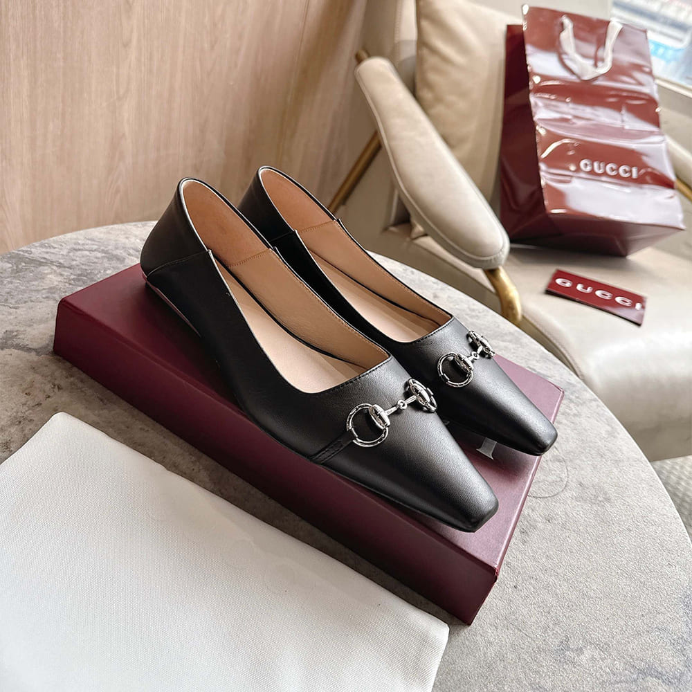 GUCCI Women’s Vittoria ballerina