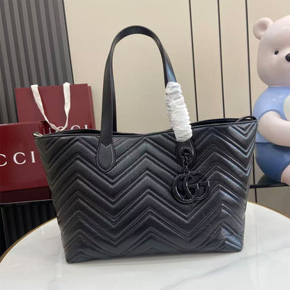 Gucci GG Marmont medium tote bag(HIGH-END GRADE)