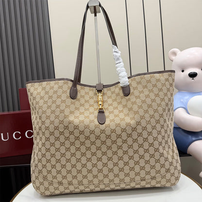 Gucci Jackie large tote bag(HIGH-END GRADE)