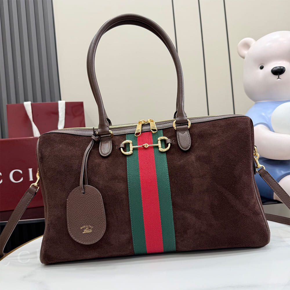 Gucci Borsetto large boston bag(HIGH-END GRADE)