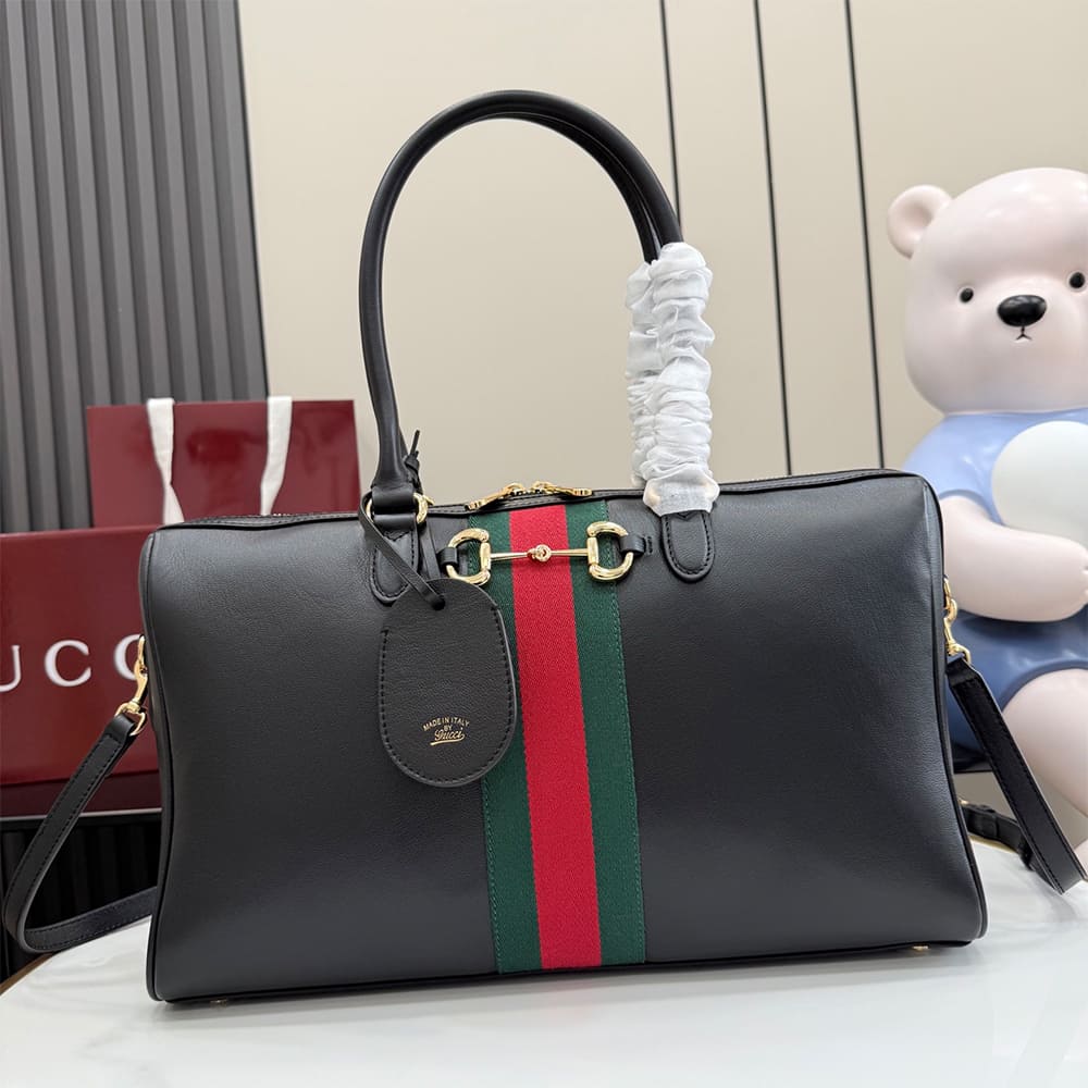 Gucci Borsetto large boston bag(HIGH-END GRADE)