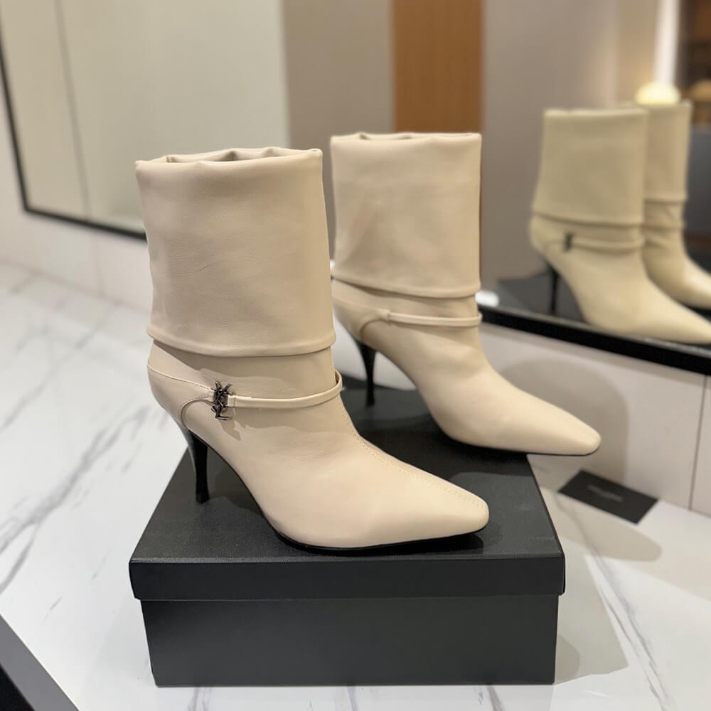 YSL NIKI booties in suede