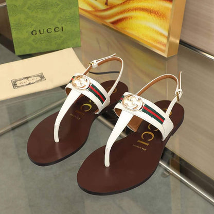 GUCCI Women’s Interlocking G Web sandal 274278