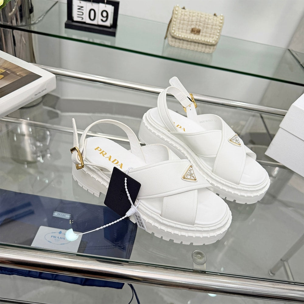 PRADA Leather sandals 749453