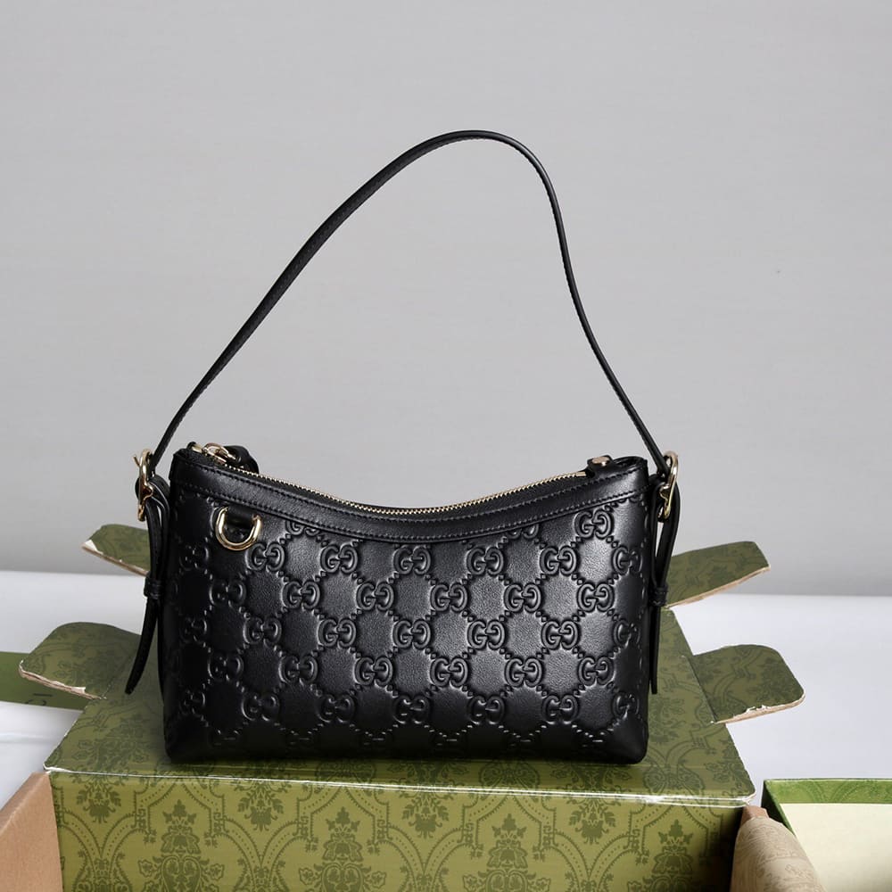 Gucci GG Emblem small shoulder bag