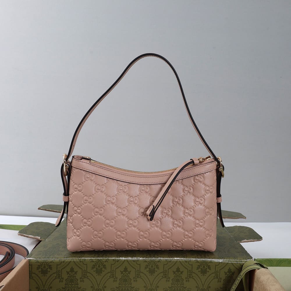 Gucci GG Emblem small shoulder bag