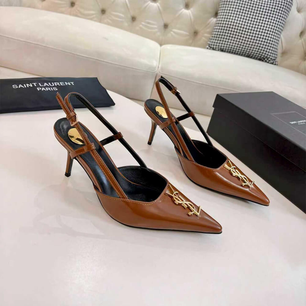 YSL slingback pumps