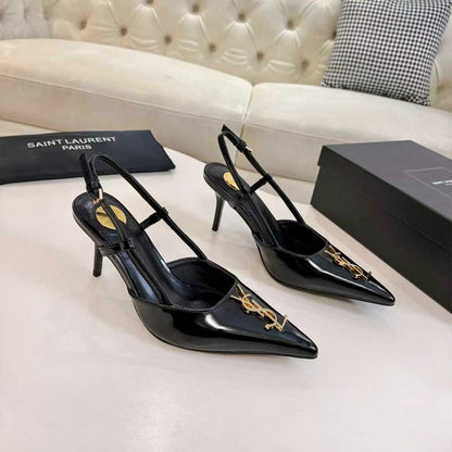 YSL slingback pumps