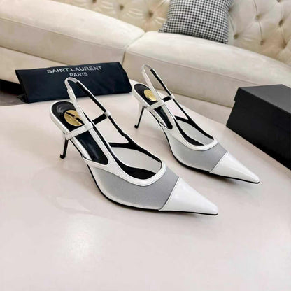 YSL slingback pumps