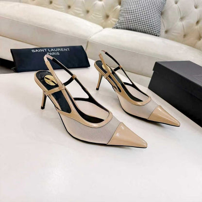 YSL slingback pumps