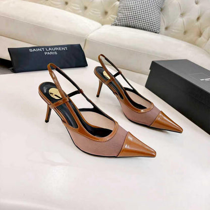 YSL slingback pumps