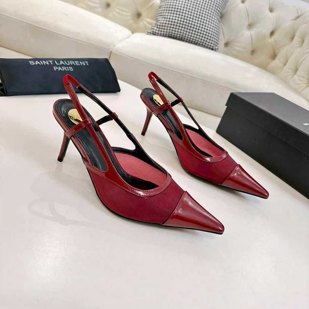YSL slingback pumps