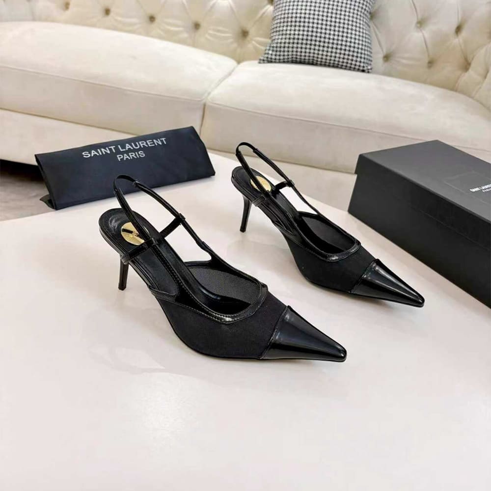 YSL slingback pumps