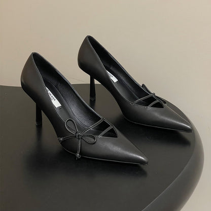 Prada leather pumps