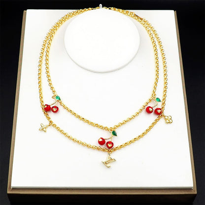LV x TM Cerise Necklace
