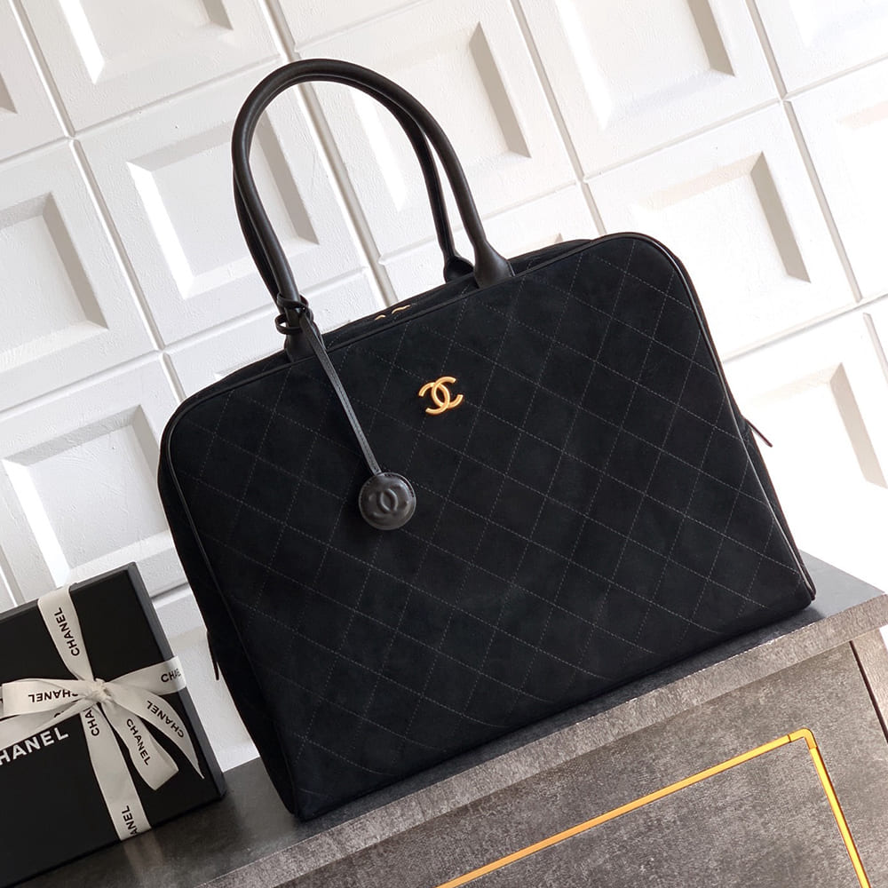 CHANEL Maxi Bowling Bag(HIGH-END GRADE)