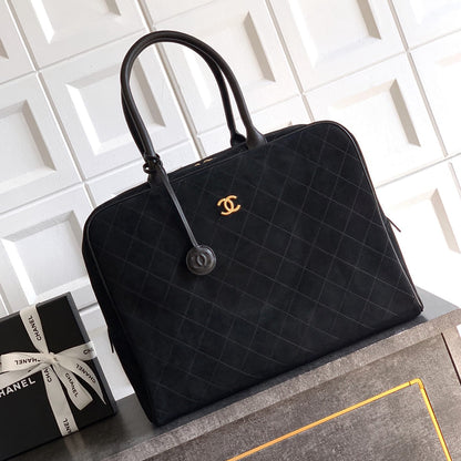 CHANEL Maxi Bowling Bag(HIGH-END GRADE)