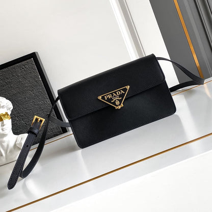 Prada Mini Saffiano leather bag(HIGH-END GRADE)