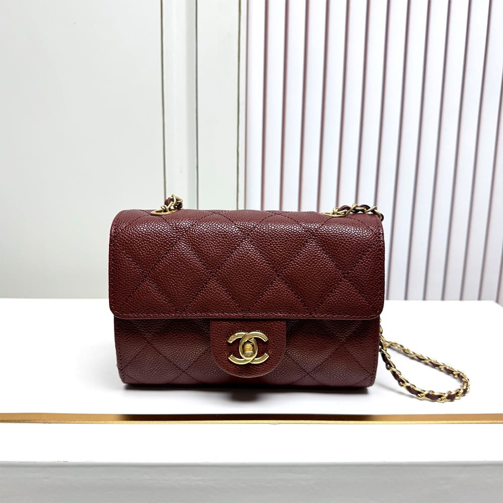 CHANEL Mini Flap Bag(HIGH-END GRADE)