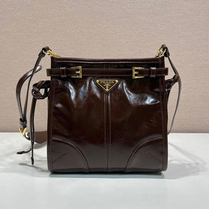 Prada Bonnie leather mini shoulder bag(HIGH-END GRADE)