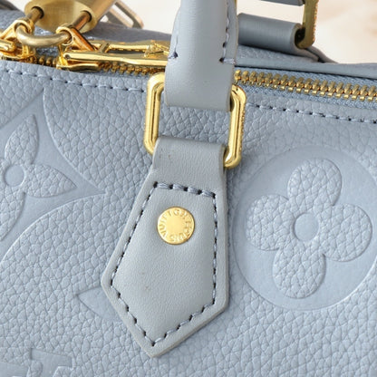 Louis Vuitton Speedy Bandoulière 20 Bag Light Blue 20Cm