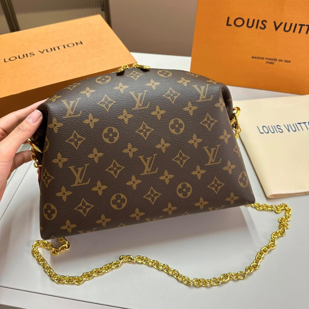 Louis Vuitton Cosmetic Pouch Gm Brown 27Cm M46458