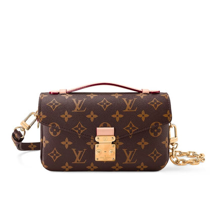 Louis Vuitton Pochette Métis East West Bag Monogram Brown 22Cm M46279