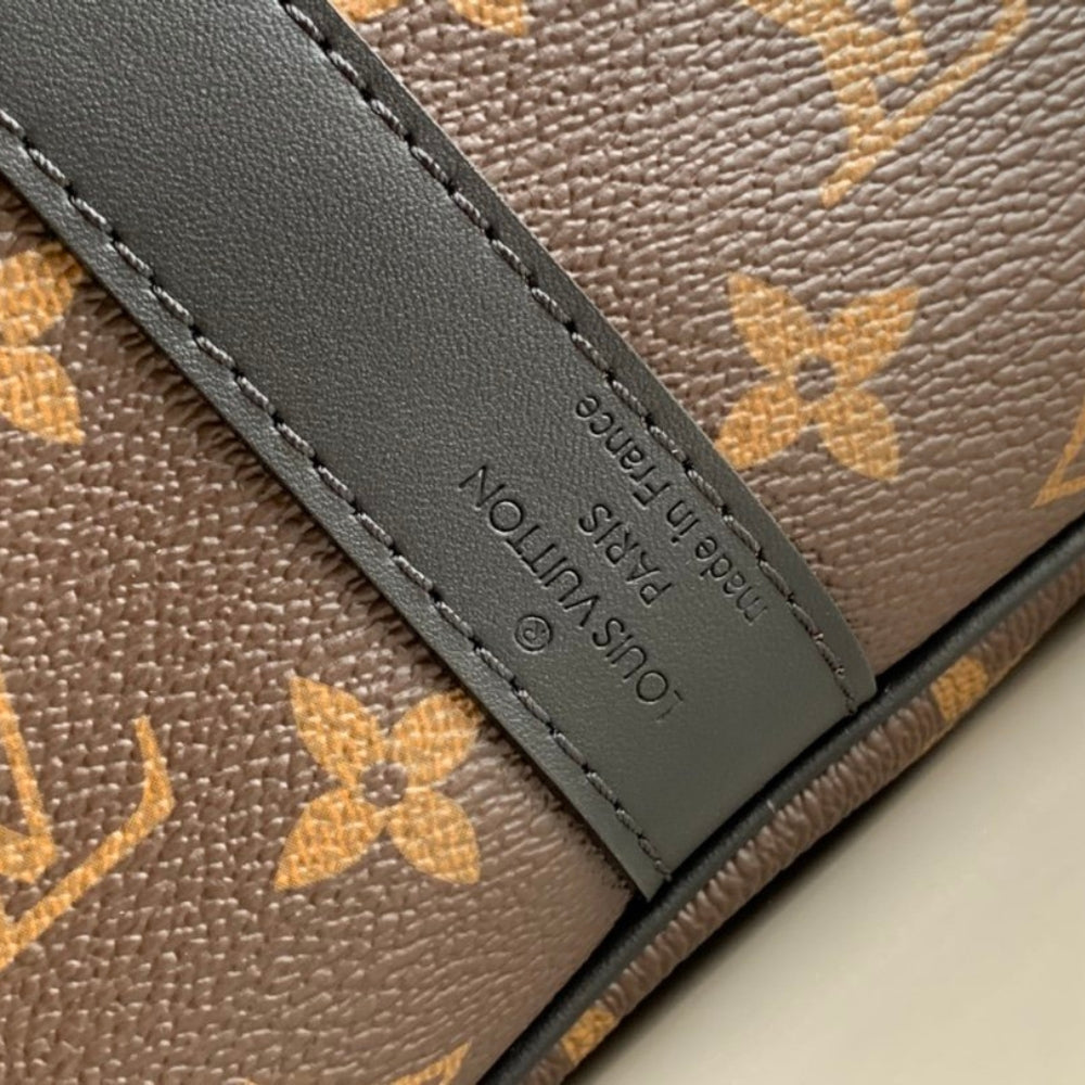 Louis Vuitton Keepall Bandouliere 45 Monogram Macassar Canvas 45cm LV M56711