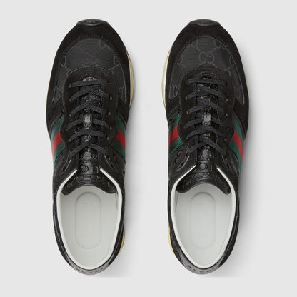 Gucci Men’S Re Motion Sneaker Black Original GG Canvas 832461 AAEW3 1042