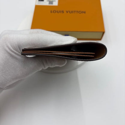 Louis Vuitton Passport Cover Monogram Forest Canvas Brown 14Cm M27023