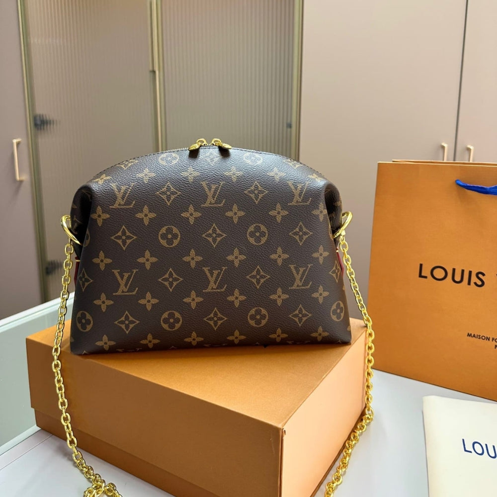 Louis Vuitton Cosmetic Pouch Gm Brown 27Cm M46458