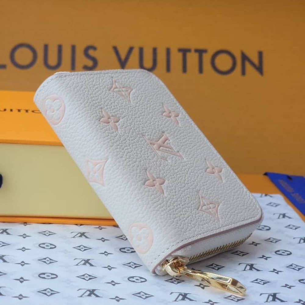 LOUIS VUITTON ZIPPY COIN PURSE WALLET BICOLOR EDEN 11CM M14563