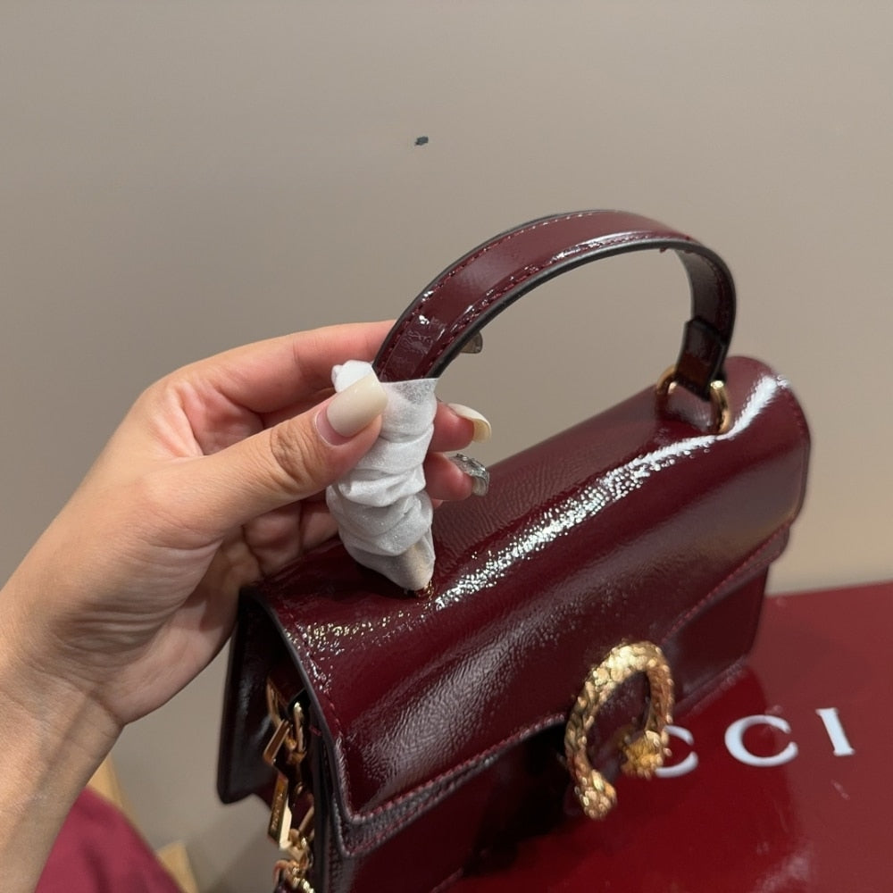 Gucci Dionysus Small Top Handle Bag Rosso Ancora Red 24Cm 799599 0AAA8 6207