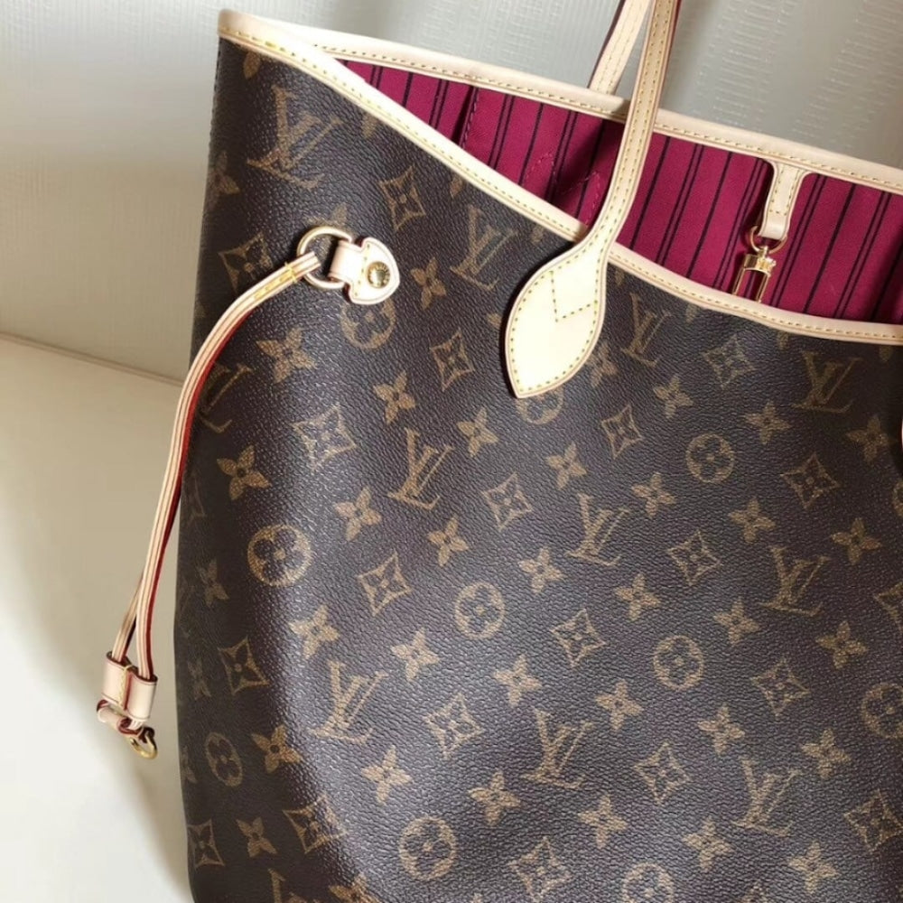 Louis Vuitton Neverfull MM Pivoine Pink 31Cm M41178